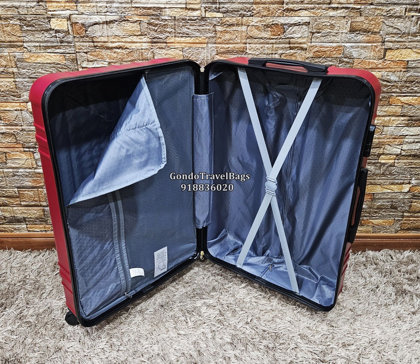 MALA GRANDE PORÃO 32Kg + MALA CABINE 8 a 10Kg NOVAS - Trolley Viagem