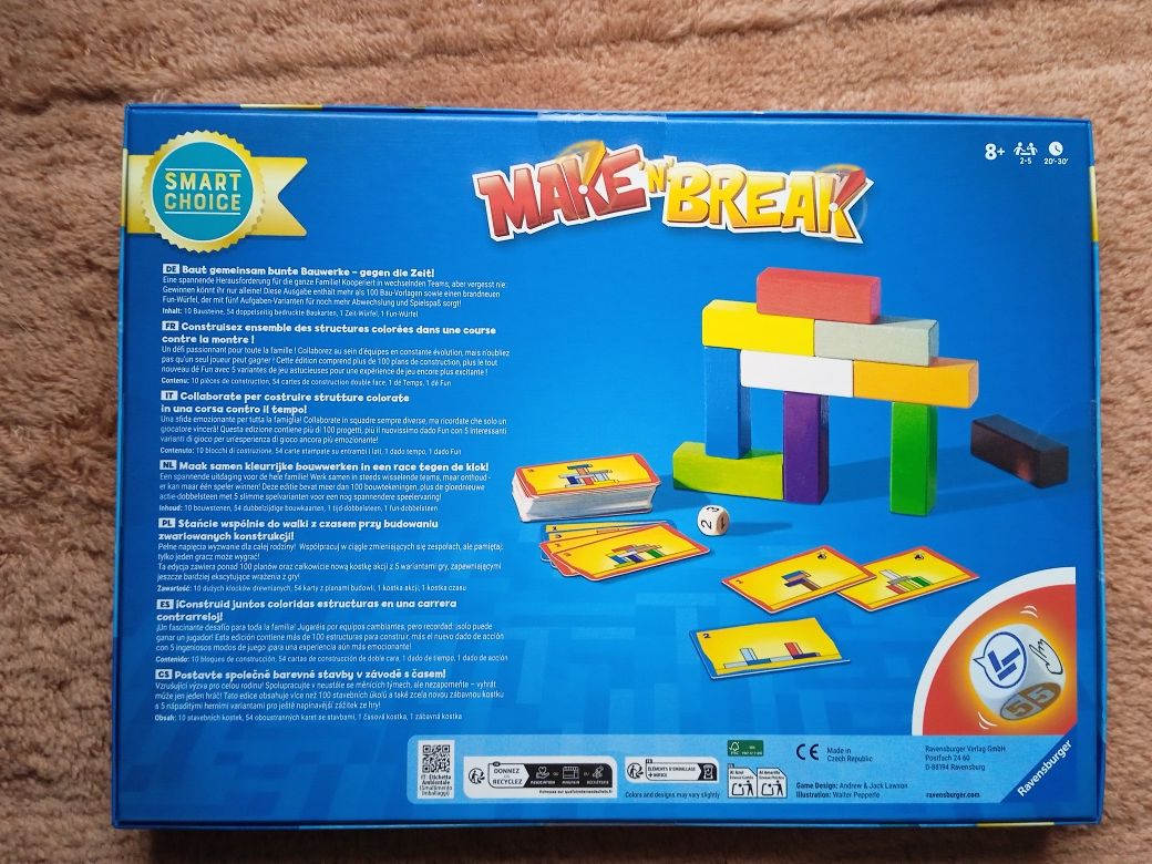 Make n Break gra planszowa
