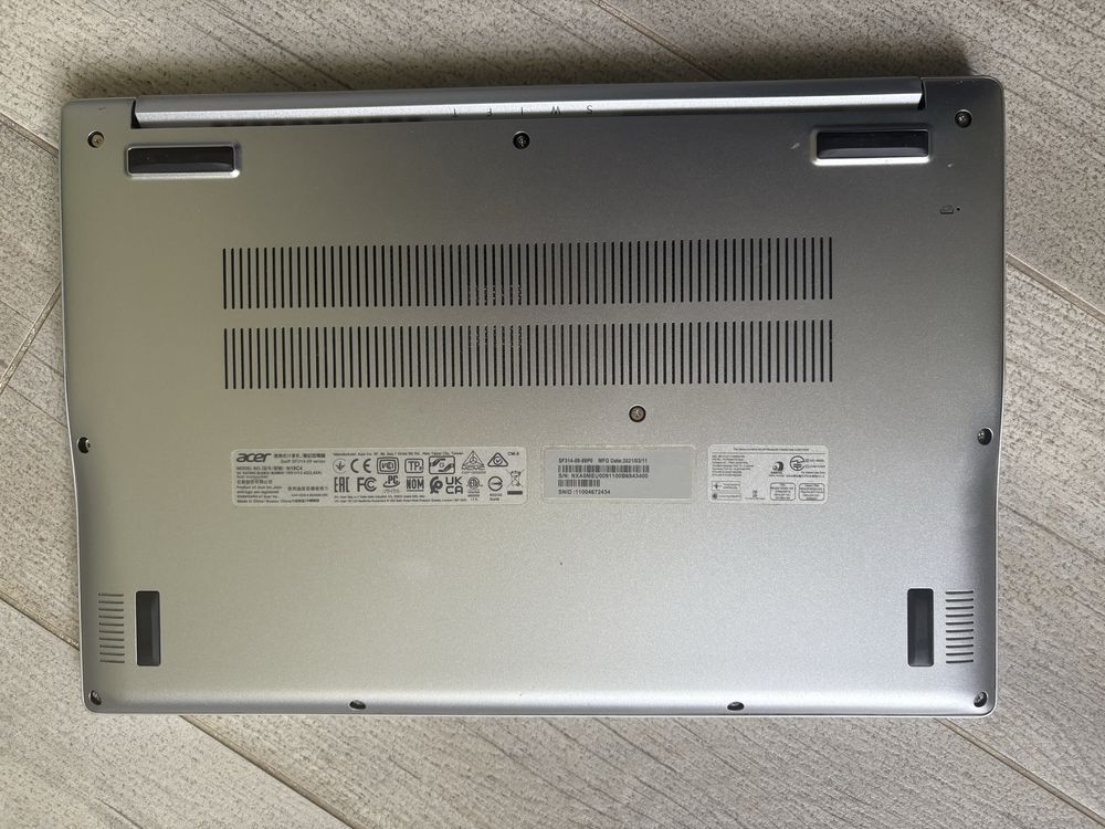 Ноутбук ACER Swift 3 SF314-59 (8/512Gb)