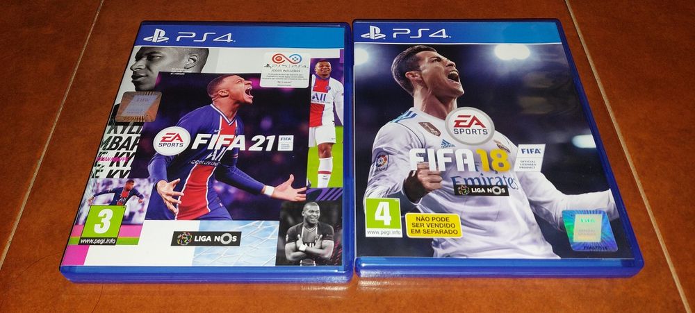 Fifa 2018 e fifa 2021