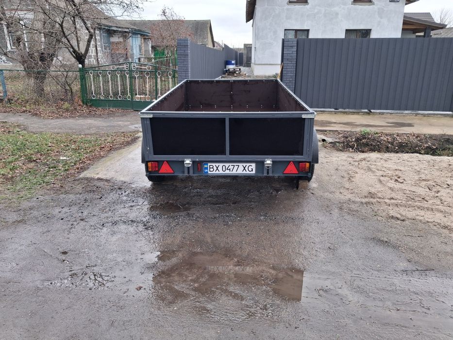 Двох осьний причіп