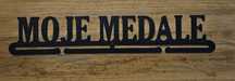 Metalowy wieszak moje medale