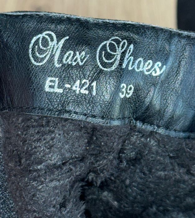 BALADA sneakersy botki kozaki czarne r. 39 wkładka 24,5 super stan