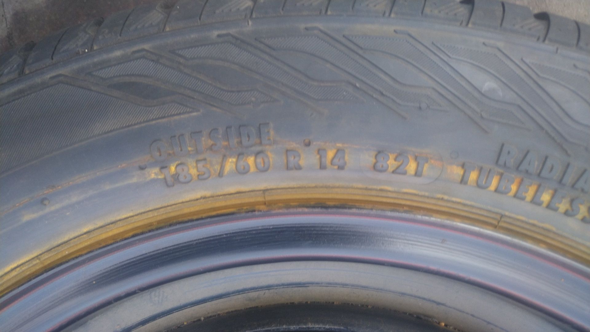 ) Fabia Ibiza Polo koło zapasowe 185/60r14