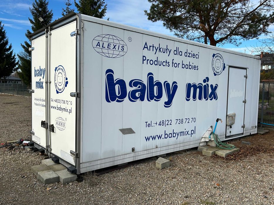 Kontener MAGAZYN warsztat 2,5 x 6,80 + instalacje + wyposażenie