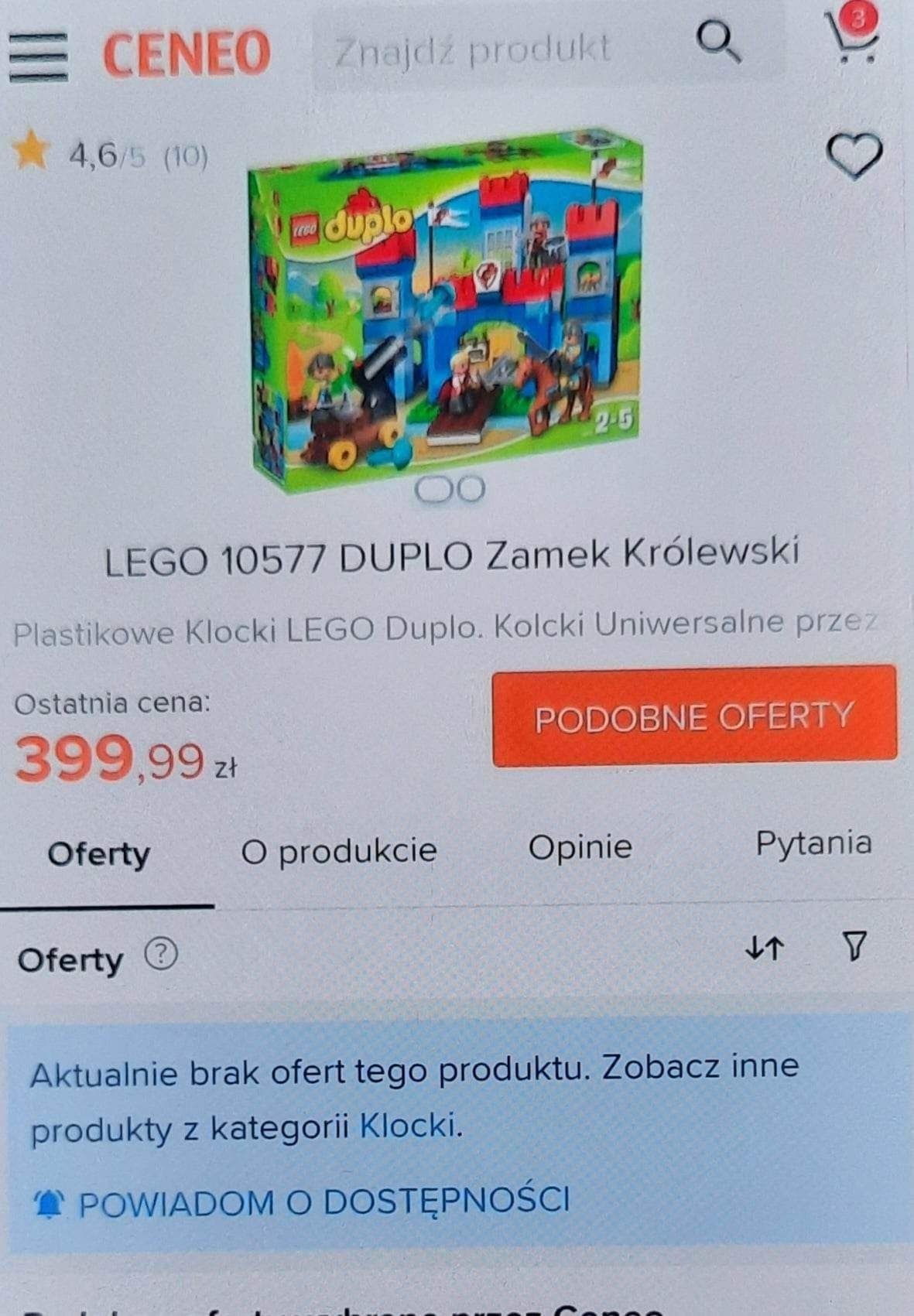 Lego Duplo mega zamek duży unikatowy jedyny  jak 10577