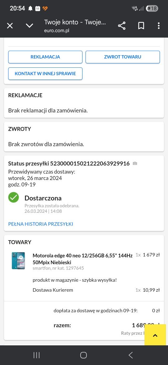 Motorola EDGE 40 neo