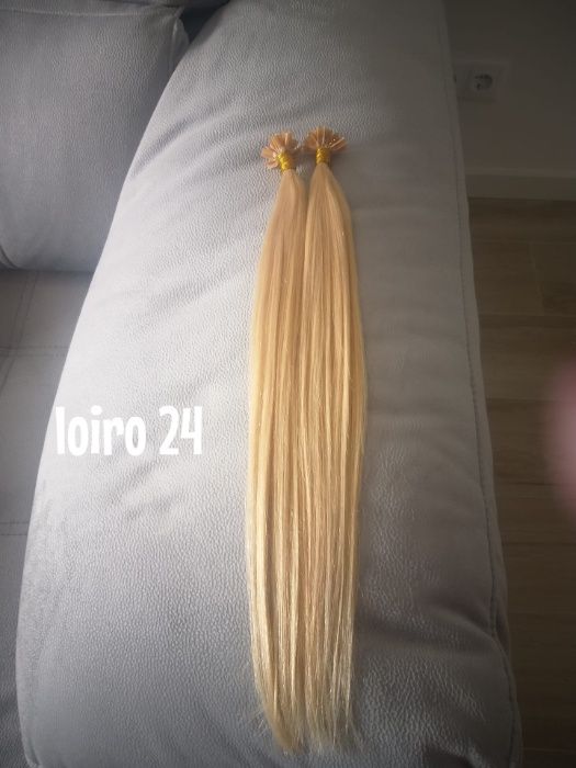 Extensões de Cabelo Natural - Queratina, 50cm, 100g