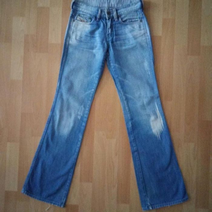 Spodnie jeansy diesel 26 przecierane