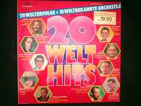 20 WELT HITS - 20 Êxitos Mundiais – 10 Orquestras Mundiais  - LP