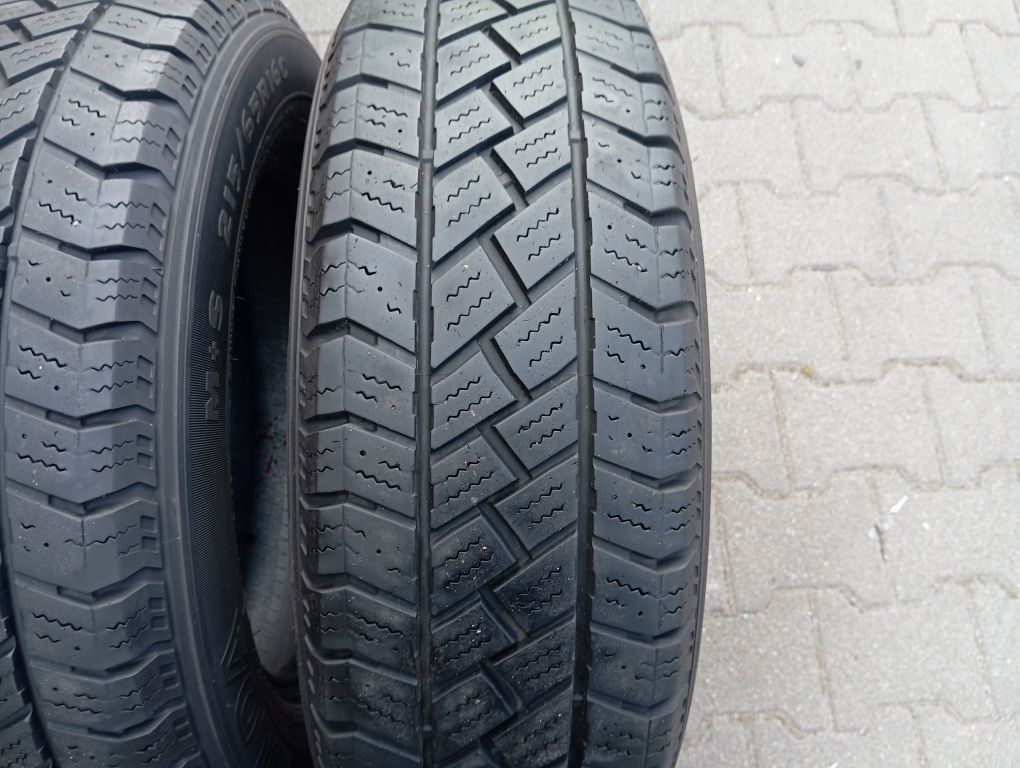 2szt zimówki Fulda trac 215/65/16C gumy 7-7,5