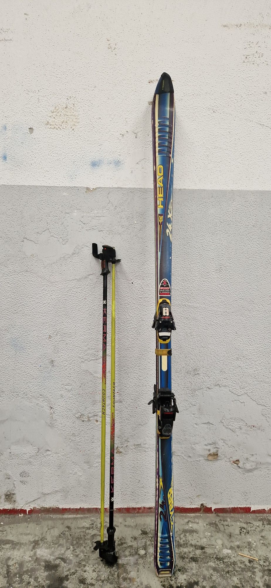 Skis Head+ 2 batons