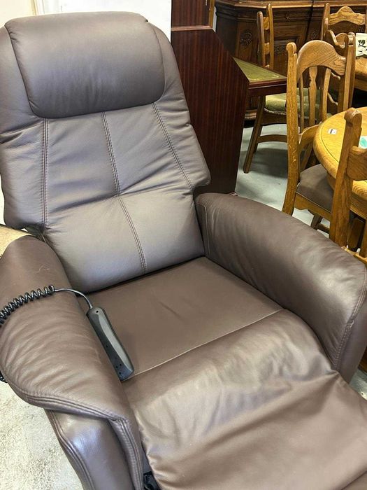 Fotel skórzany renomowanej firmy HUKLA