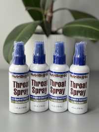 NutriBiotic Ihroat spray, спреи для горла, екстракт насіння греипорута