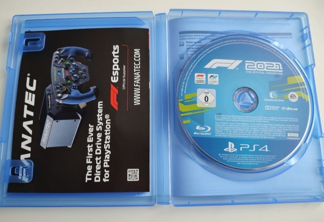 Gra Ps4 F1 2021 PL Formuła 1 gry PlayStation 4 wyścigi samochodów NFS