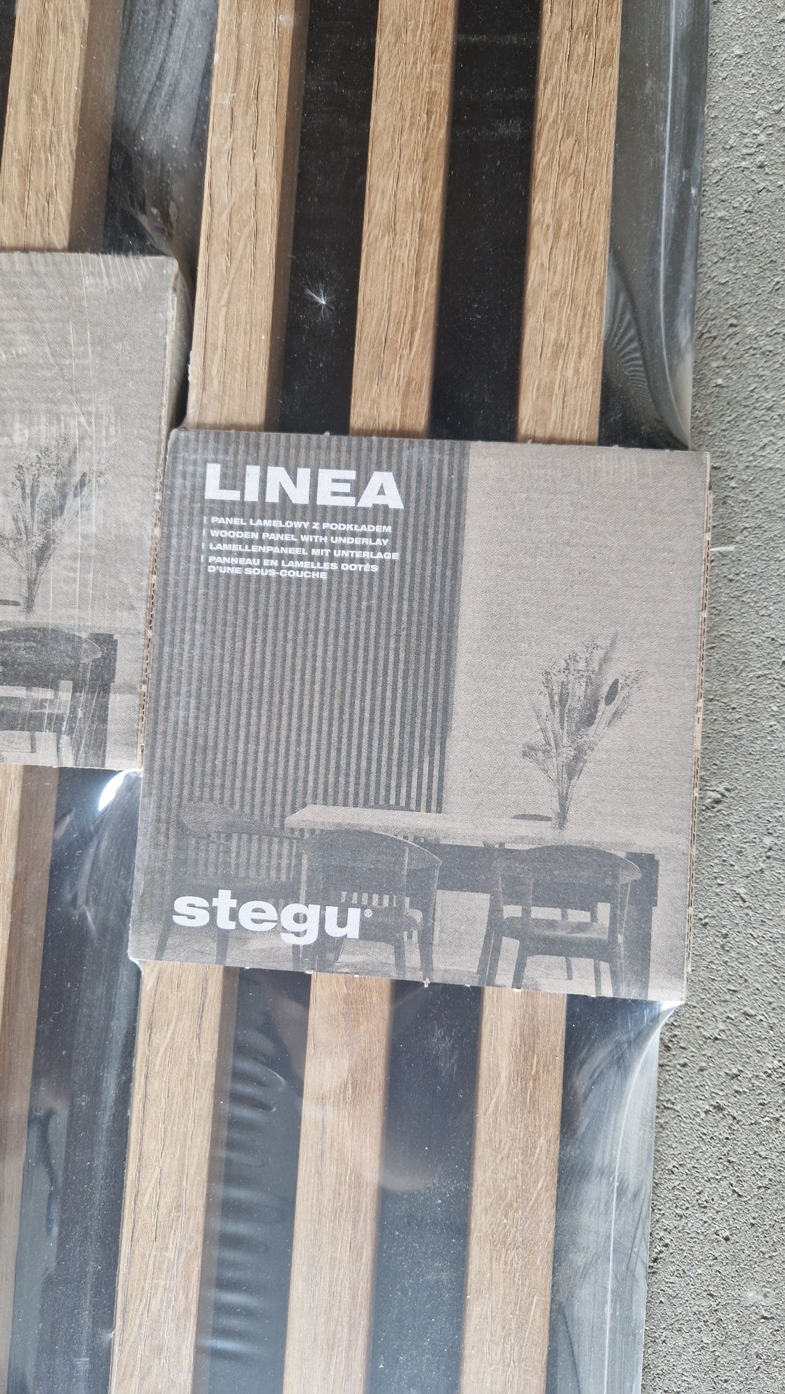 Lamele LINEA SLIM 3 kolor dąb.