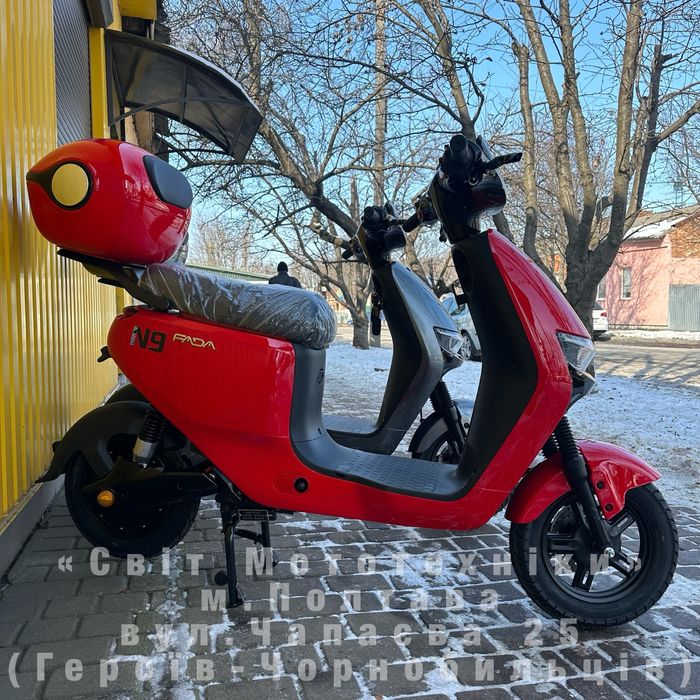 Новий електровелосипед Fada N9 2025р. 1200W 72V20Ah електроскутер