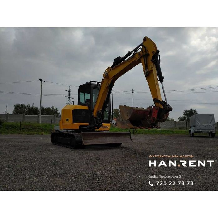 Zsyp budowlany 8 m Wypożyczalnia maszyn HANRENT