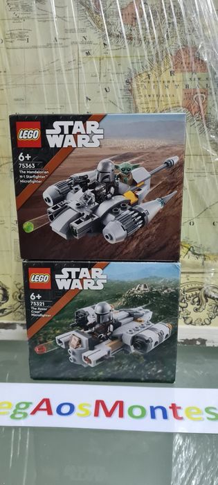 Lego star wars microfighters serie 1, 2, 3, 4 e outras. Selados.