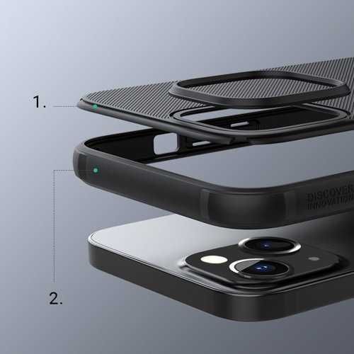 Nillkin  wytrzymałe etui pokrowiec case iPhone 13 mini czerwony