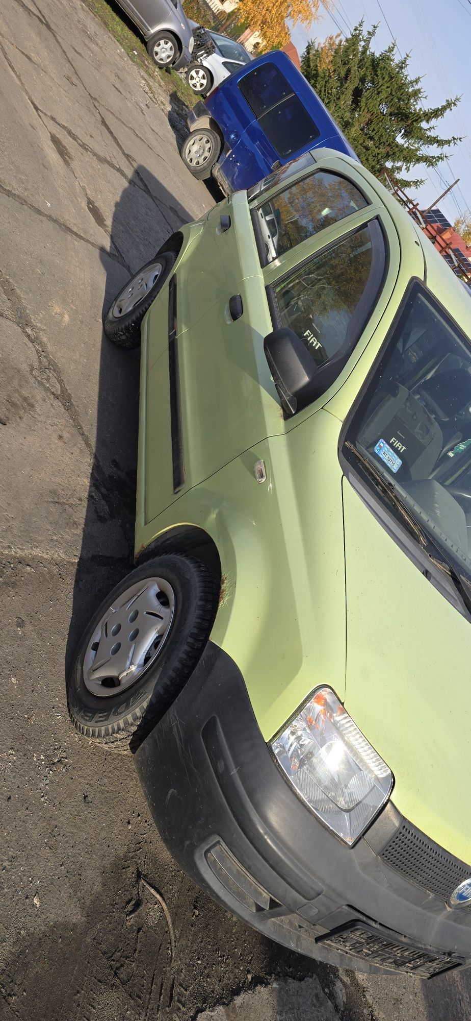 Maska klapa drzwi lampy zderzak Fiat Panda 1.1 40KW 2004  733/A części