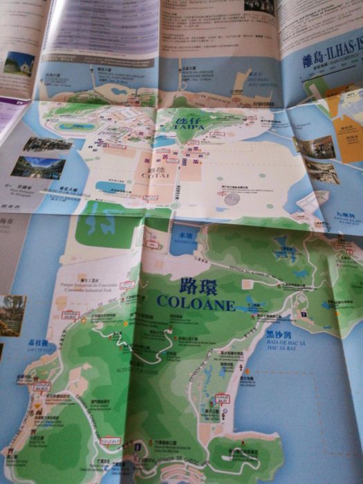 Macau-mapa turystyczna