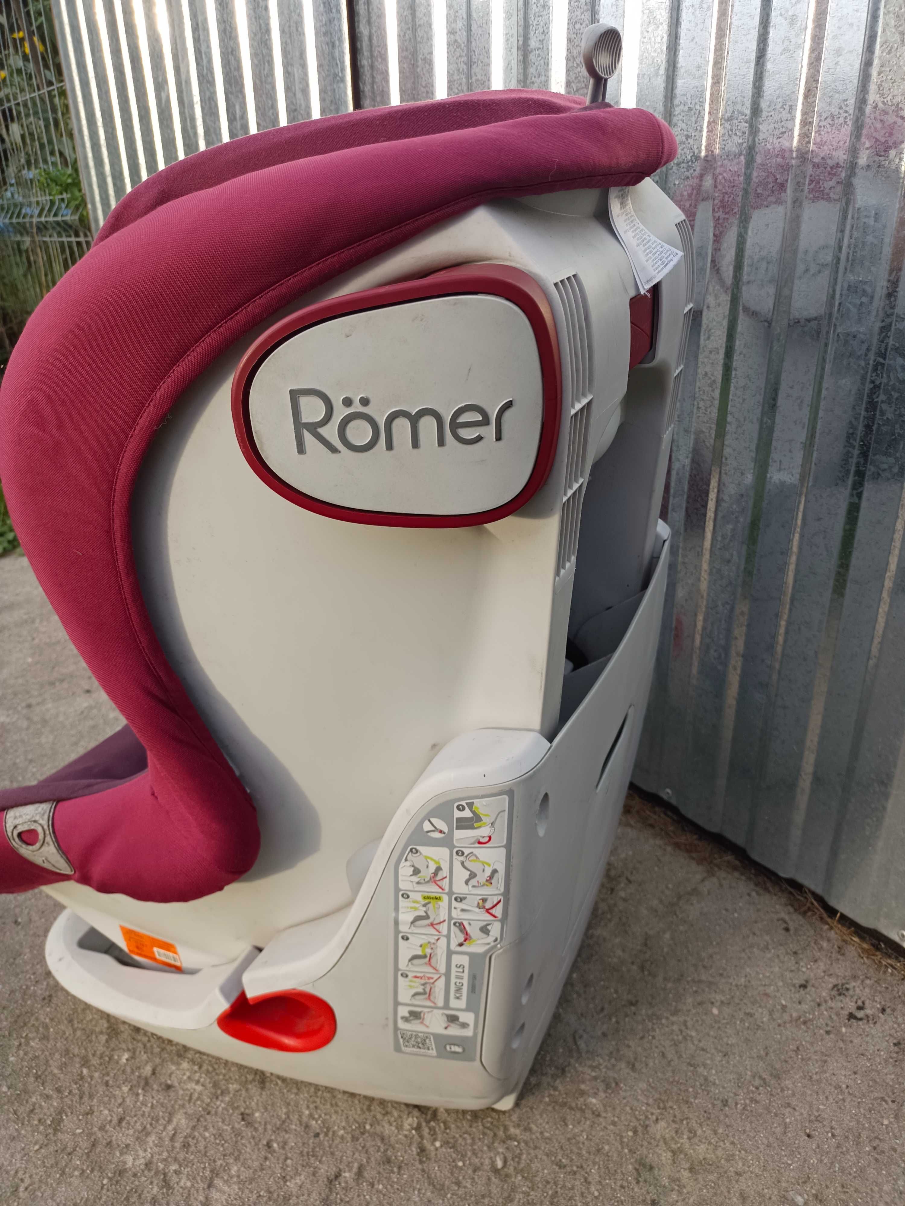 Fotelik samochodowy Römer Britax KING II LS