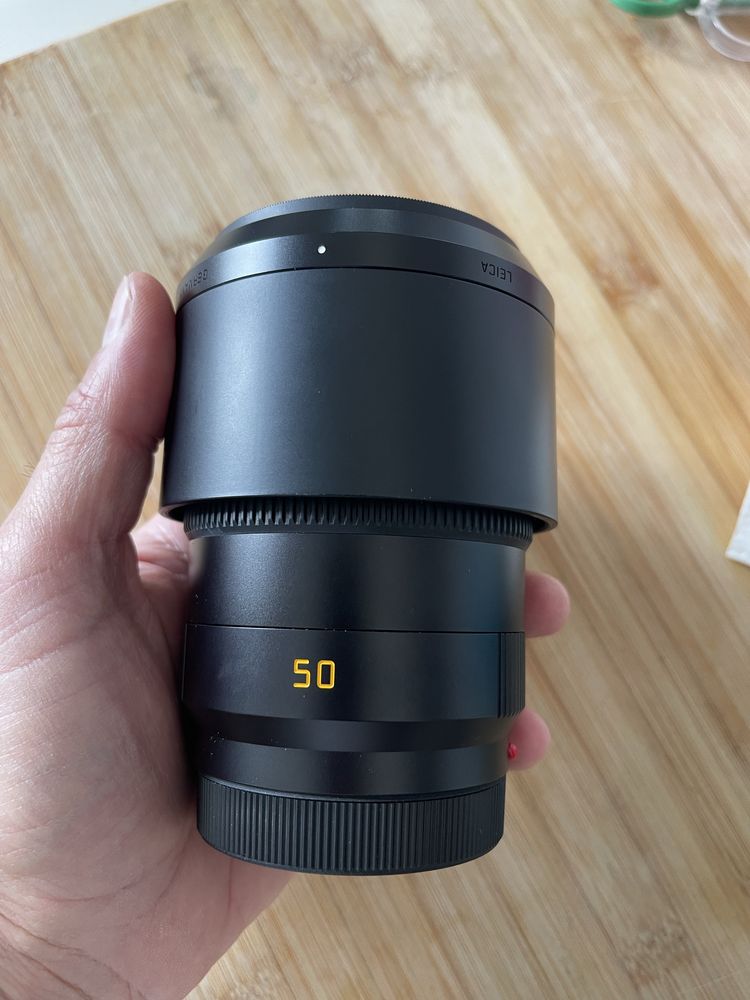 Leica SL Summicron 50mm Apo COMO NOVA na caixa cpm fatura .