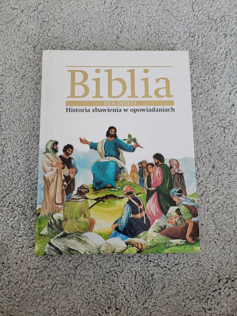 Książka biblia dla dzieci historia zbawienia w opowiadaniach