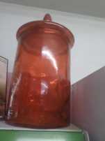 Pote / bomboneira em vidro