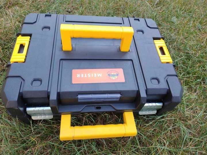 Zestaw 3 w 1 Klucz udarowy + kątówka + walizka na akumulator