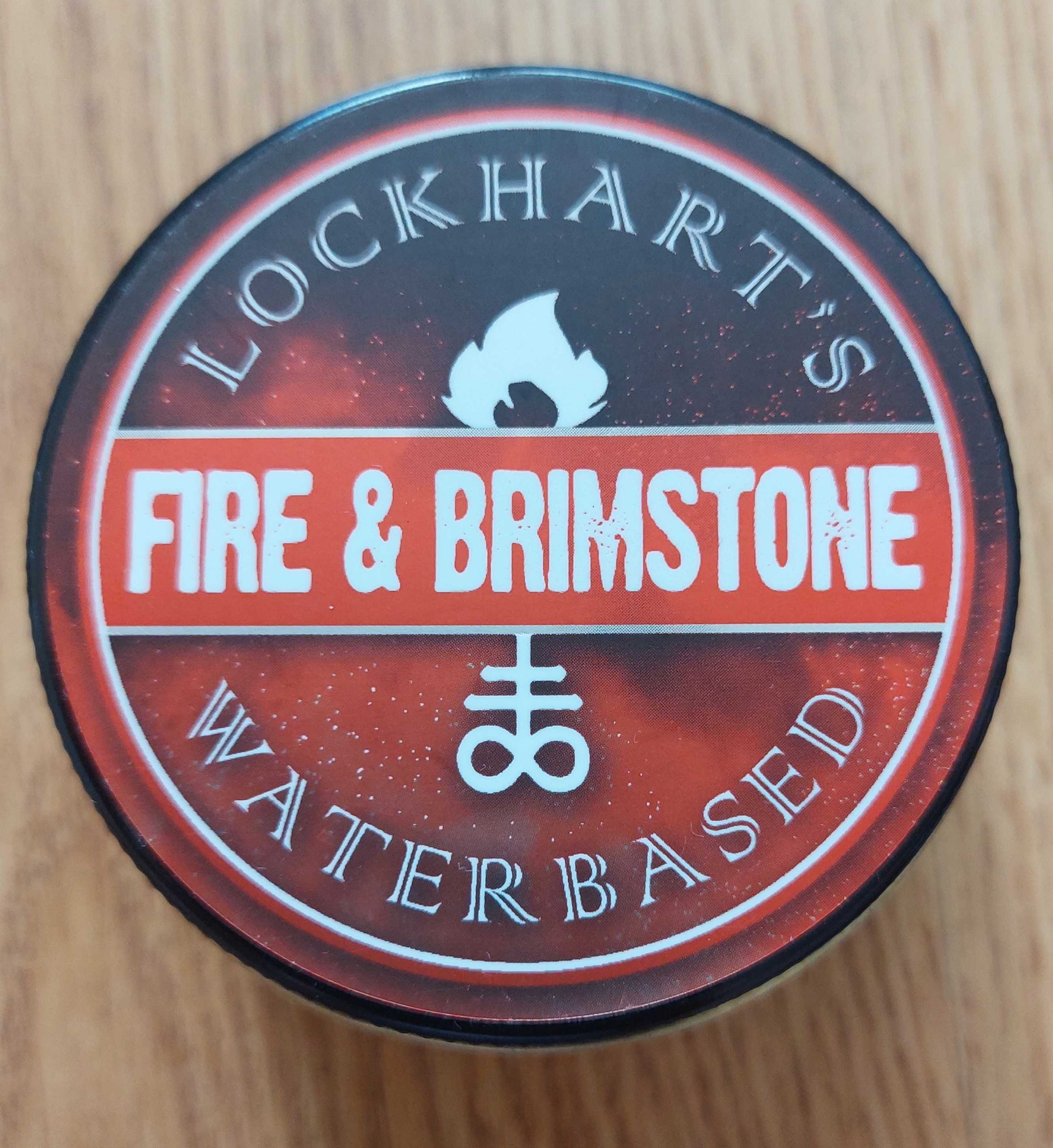 Lockhart's Fire&Brimstone Waterbased limitowana pomada wodna do włosów