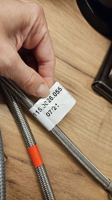 Czarna bateria sztorcowa kuchenna kran z wyciąganą wylewką Franke Lin