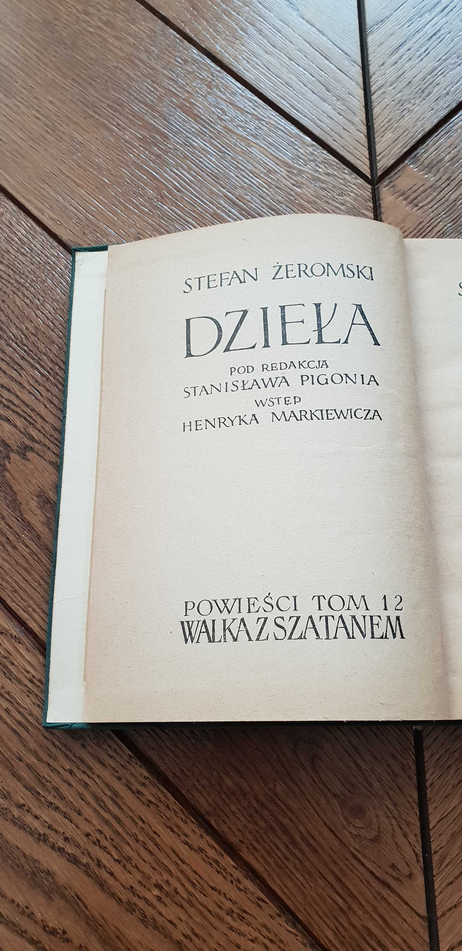 Książka rok 1956 "Zamieć" Stefan Żeromski