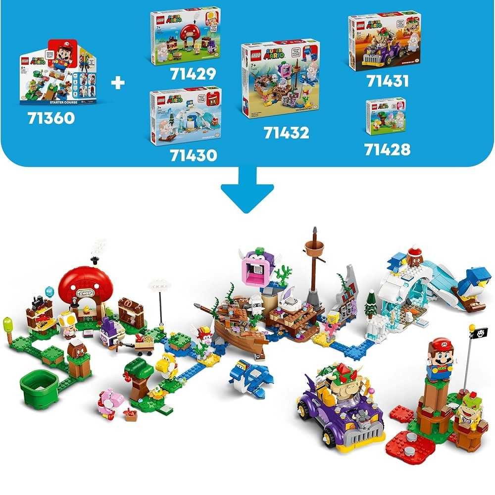 Klocki Lego Super Mario 71431 Muscle Car Browsera Zestaw rozszerzający
