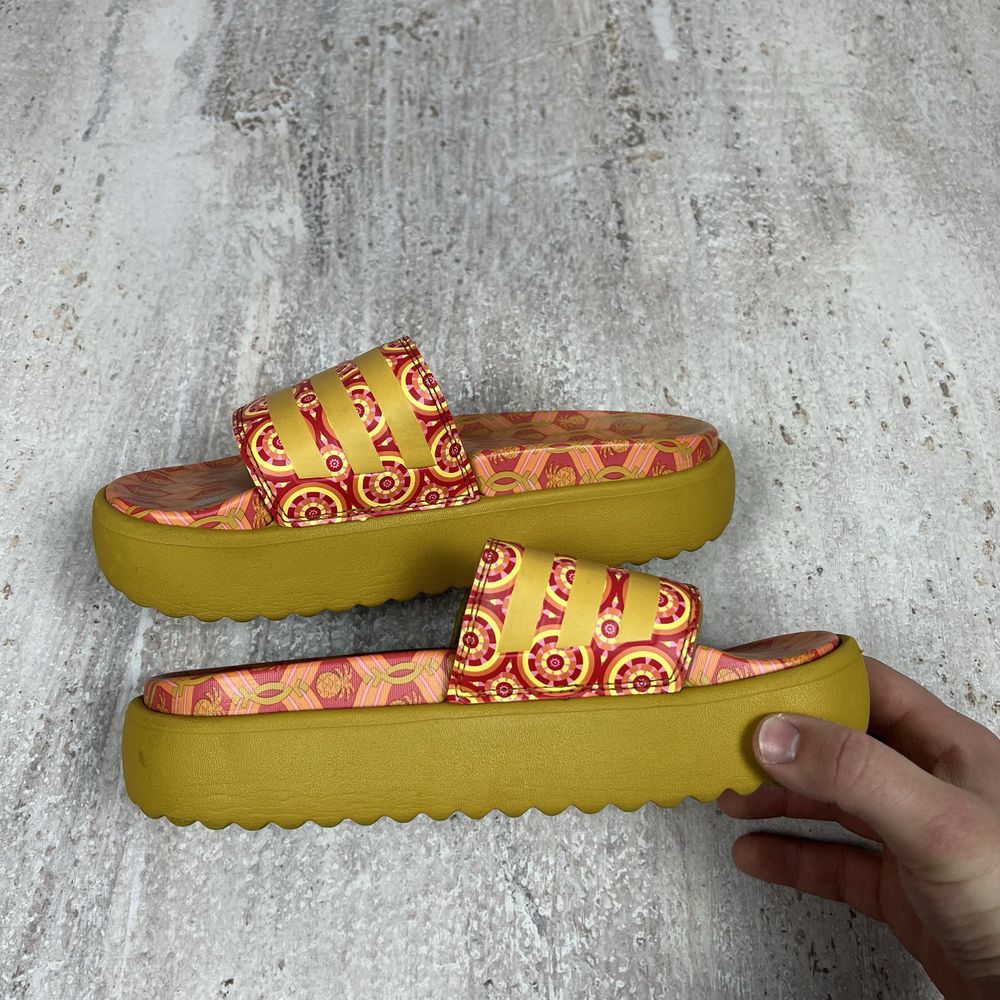 Оригінал шльопанці Adidas Adilette Platform 38 розмір