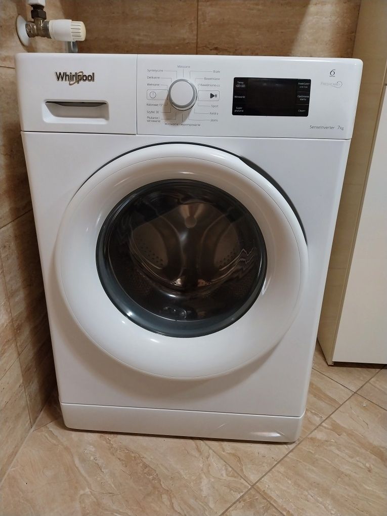 Pralka Whirlpool FWG71283W PL uszkodzony krzyżak