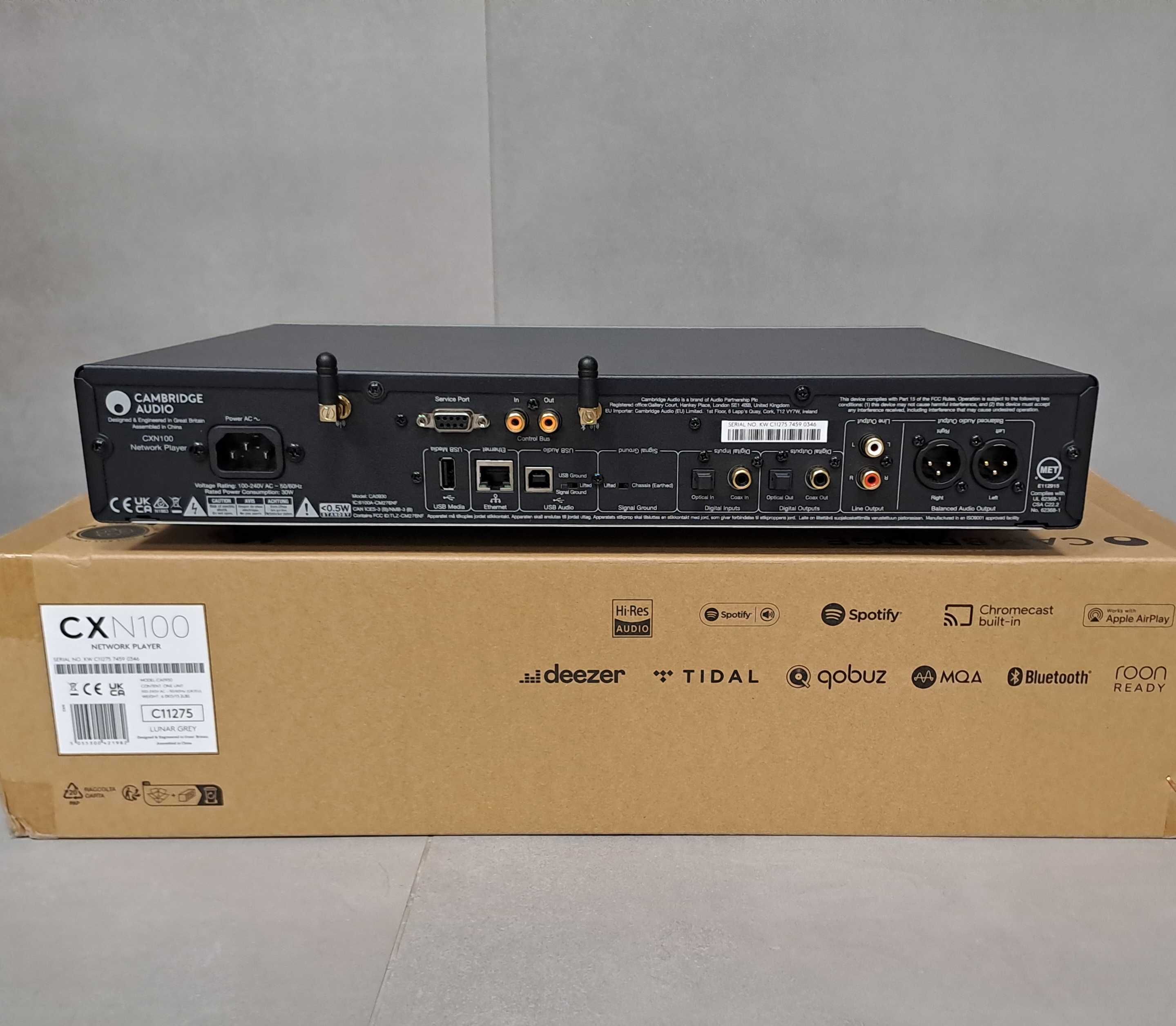 Odtwarzacz sieciowy Cambridge Audio CXN-100 wysyłka gratis lub WROCŁAW