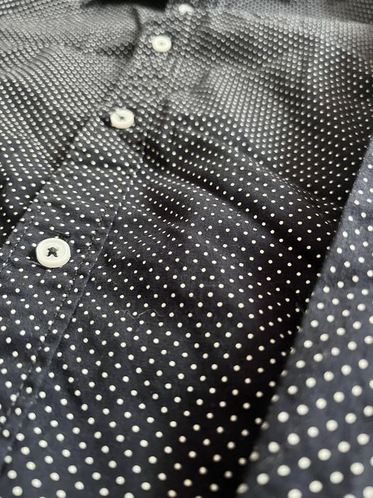 Męska koszula w kropki bawełniana