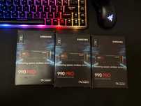 Оригінальні 990 PRO 4 TB, 2 TB, 1 TB та 970 evo plus 1 TB