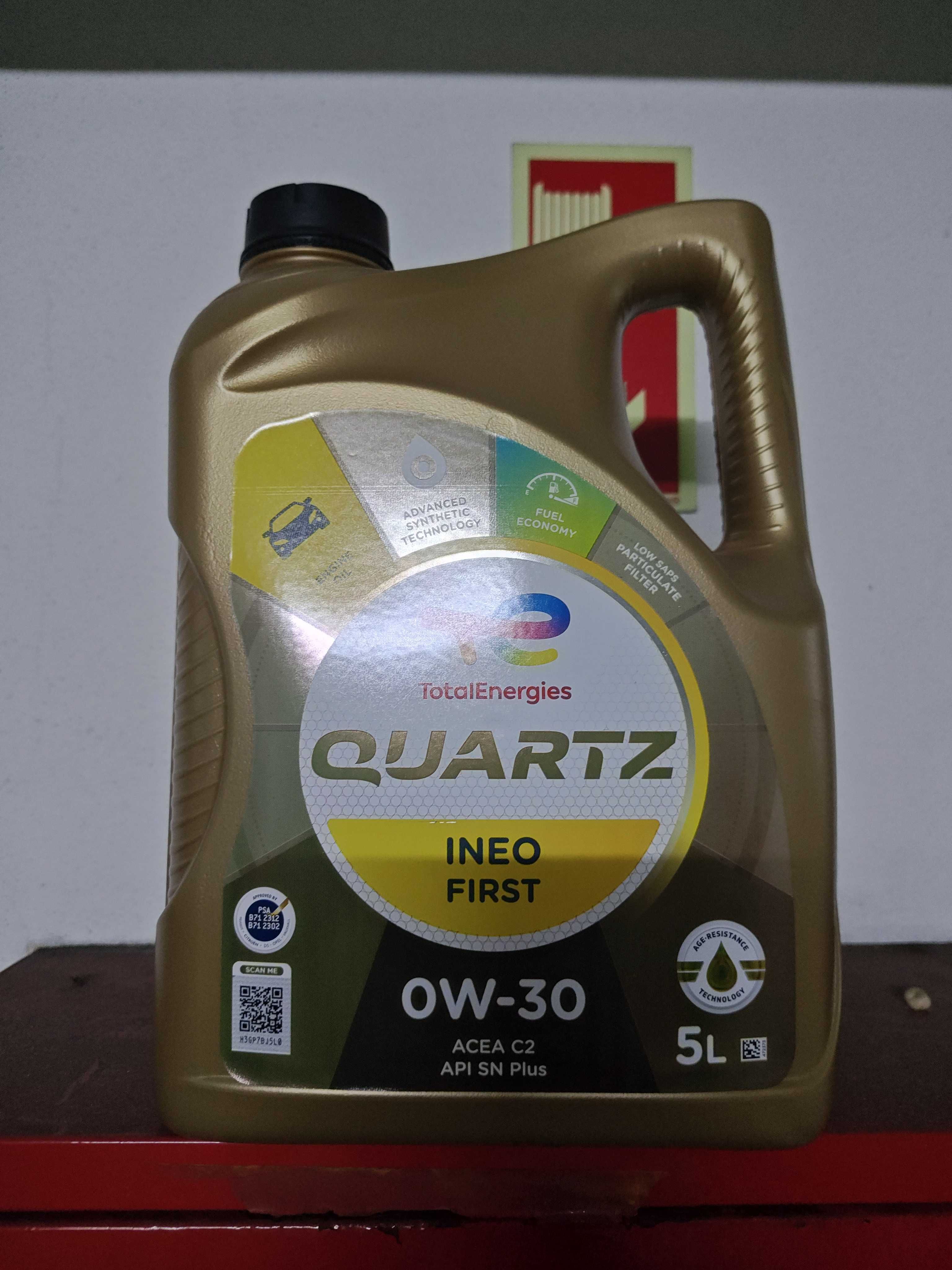 Óleo TotalEnergies Quartz INEO First 0W30