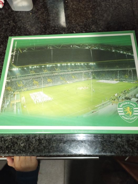 Vendo puzzle do Sporting