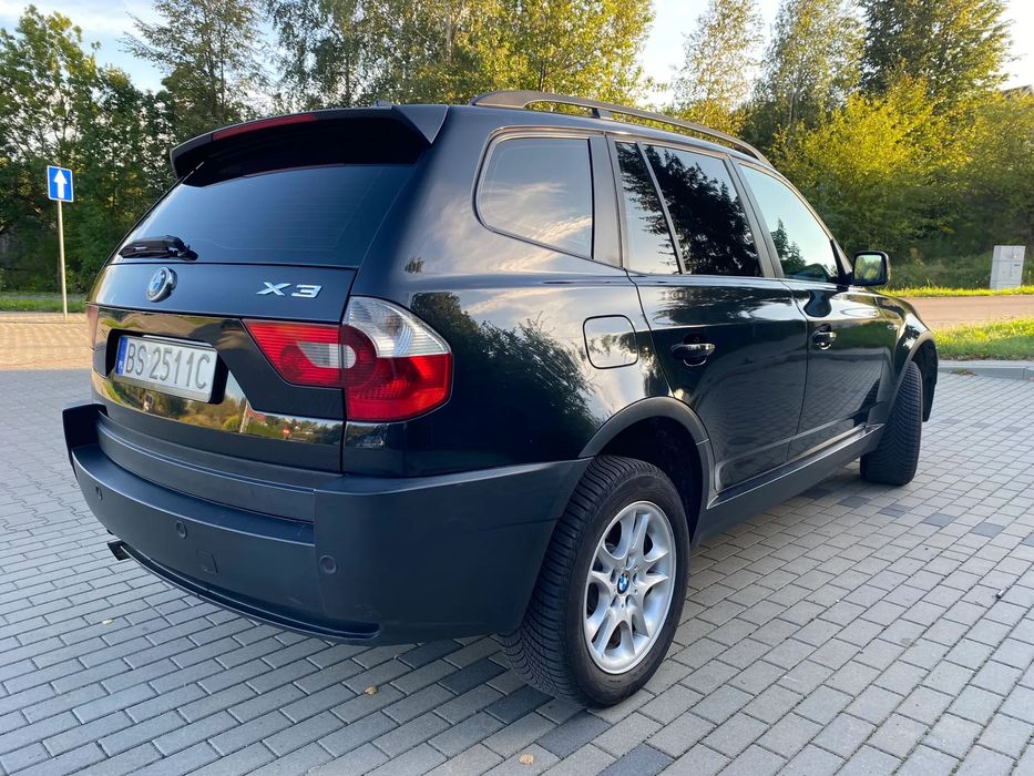 BMW X3 Bardzo ZADBANE, Bezwypadkowy, silnik M47, Manual