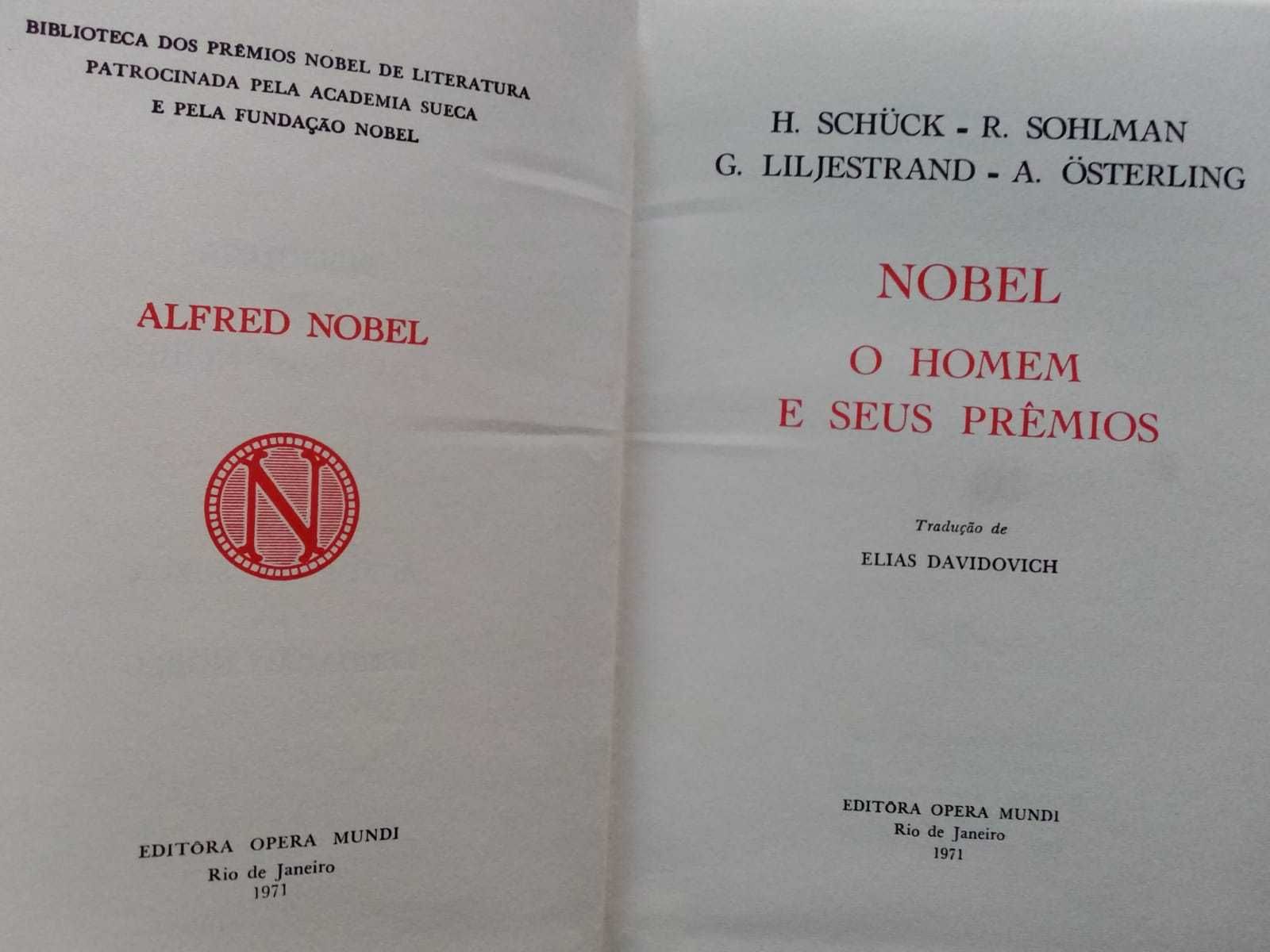 livros: "Biblioteca dos Prêmios Nobel de Literatura" (21 volumes)