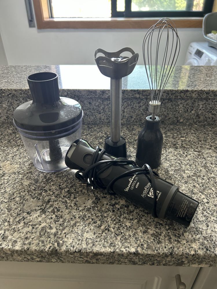 Conjunto varinha magica, batedeira e triturador