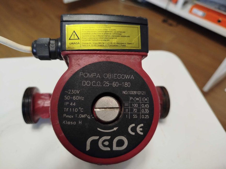 Red Pompa obiegowa C.O i CWU 25-60