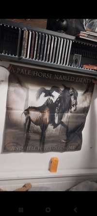 Flaga baner a pale horse named death
