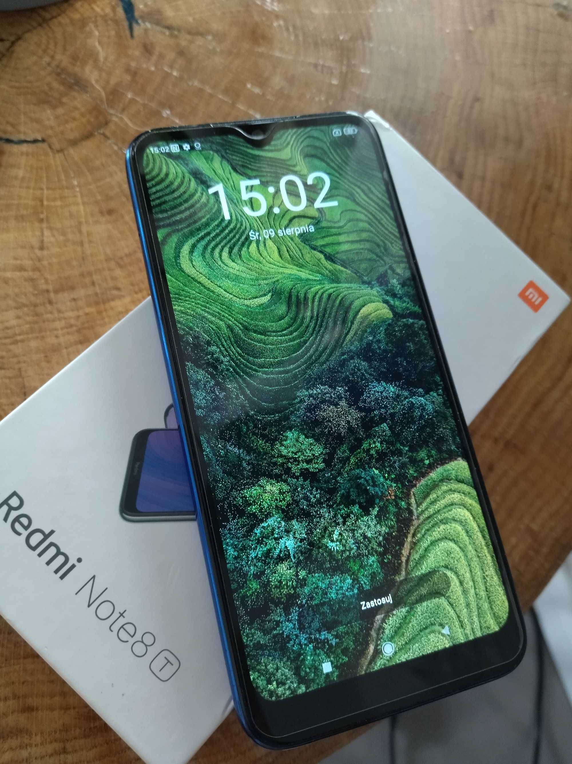 Xiaomi NOTE 8T 64/4GB Blue +szkło hartowane
