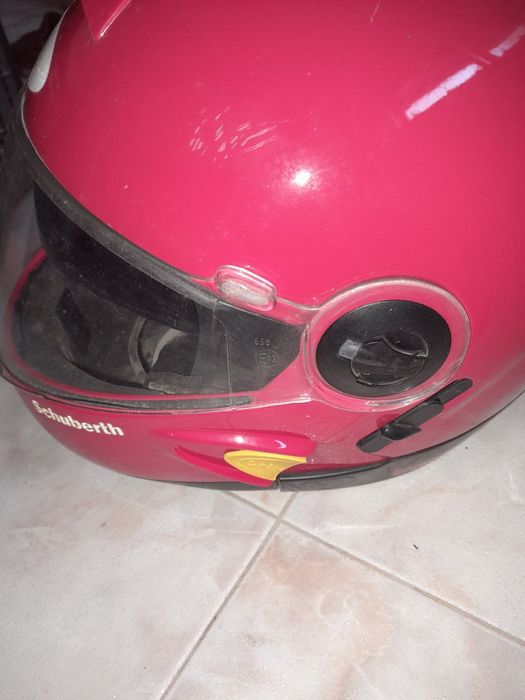 Capacete Mota vermelho
