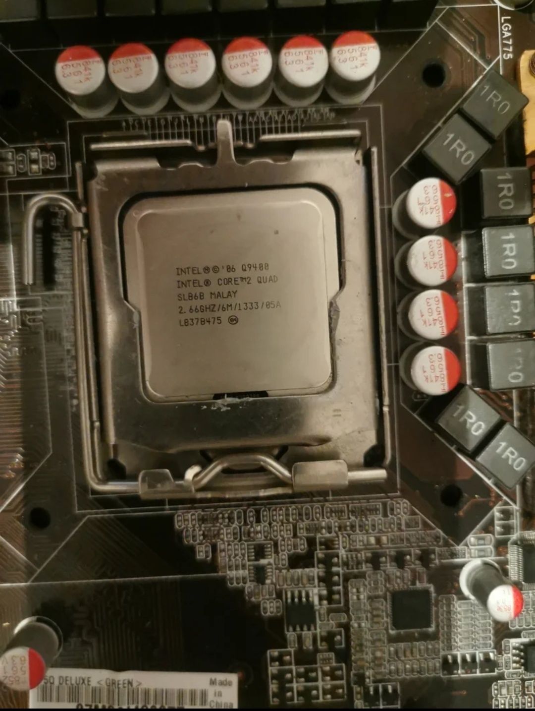 Placa Mãe Asus P5Q DELUXE + Core2Quad Q9400